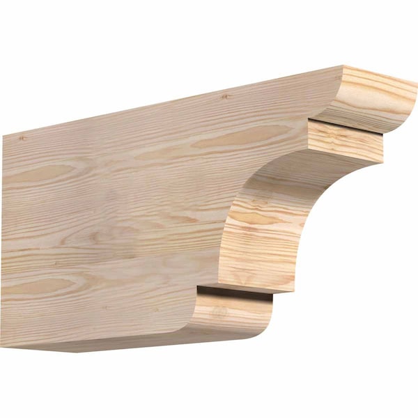 Ekena Millwork New Brighton Smooth Rafter Tail, Douglas Fir, 5 1/2"W x 12"H x 24"L RFT06X12X24NEB00SDF - main